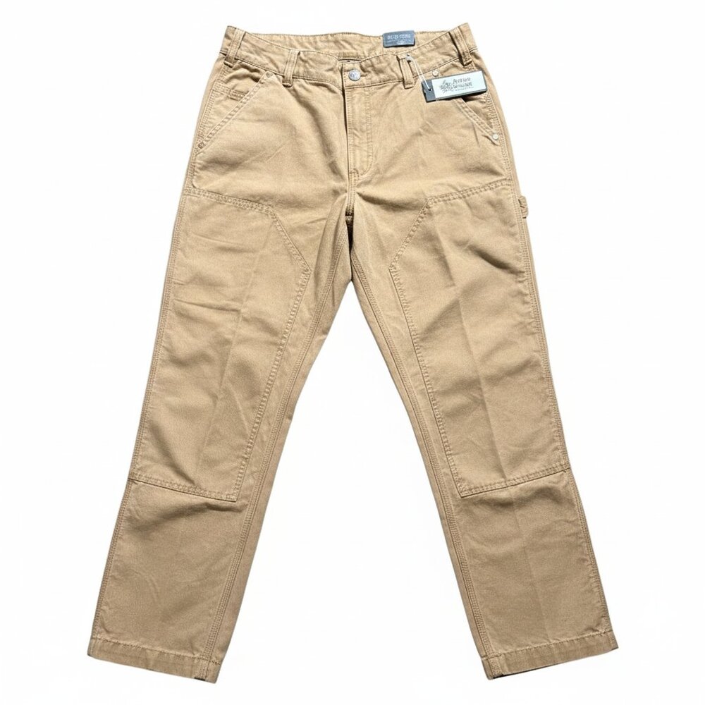 Alpine Design Men's Pants Utility Brown Khaki 32x30 NEW WITH TAGS